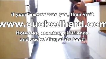 HUBBY FILMS BLACK GUY CUMMUNG INSIDE HIS GIRLFRIEND