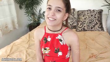 Petite Brooke Haze is so cute