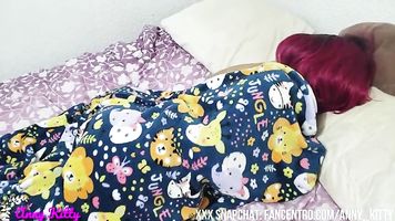 I fuck my sister in the ass and wake her up in pain
