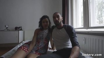 International Couple Almost Break the Bed