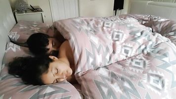 Morning duty - Hot sexy milf molested in her sleep, forced to fuck and creampied in tight pussy POV Indian