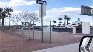 Road head on the Las Vegas Boulevard