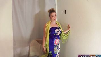 Anniversary ruined! stepson fucks stepmom at home while dad is away