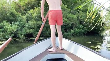 Real Outdoor Sex on the Deserted Island after Swimming