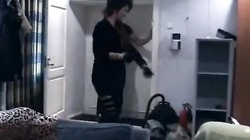 Student girl with big tits fucking
