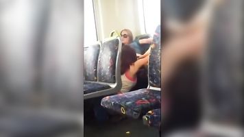 Lesbians caught in public bus