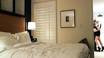 Hot Hotel Room Sex With A Busty Wife