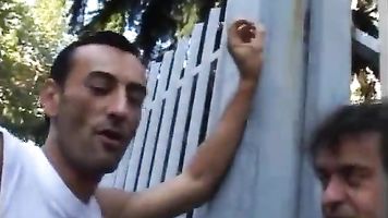 It's a trap! Woman brutalized by two bad guys!