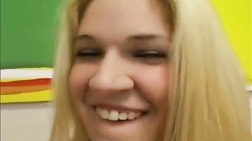 Porn Casting 19 years old Blondie from Alaska