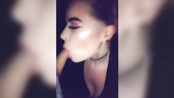 y. gets spitroasted and has public threesome in park with cumwalk - Ameliaskye