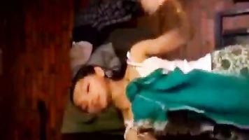 Mallu girl removing dress for bf but almost caught