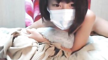 (AMATEUR) Masturbation of a cute Japanese schoolgirl