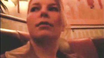 My public orgasm in a restaurant